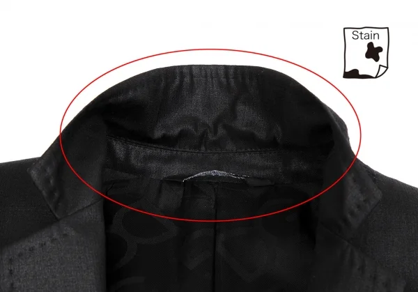 ドルチェ&ガッバーナDOLCE&GABBANA MARTINI シャイニーシャドーストライプナローラペルジャケット チャコール44 K-114268_003