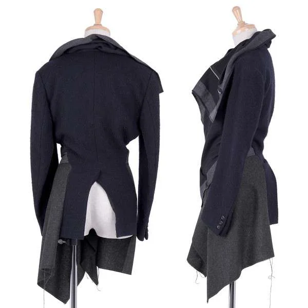 90´S tricot COMME des GARCONS 変形ジャケット
