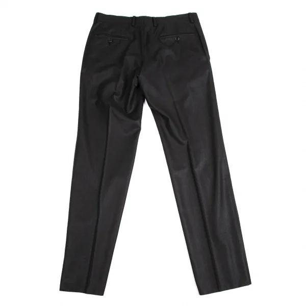 ドルチェ&ガッバーナDOLCE&GABBANA MARTINI シャイニーシャドーストライプテーパードパンツ チャコール44 K-114269_011