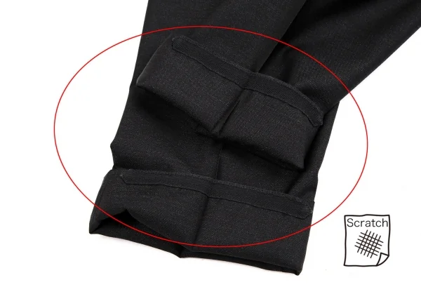 ドルチェ&ガッバーナDOLCE&GABBANA GOLD ウールシルクノッチドナローラペルセットアップスーツ 黒44 K-114279_018