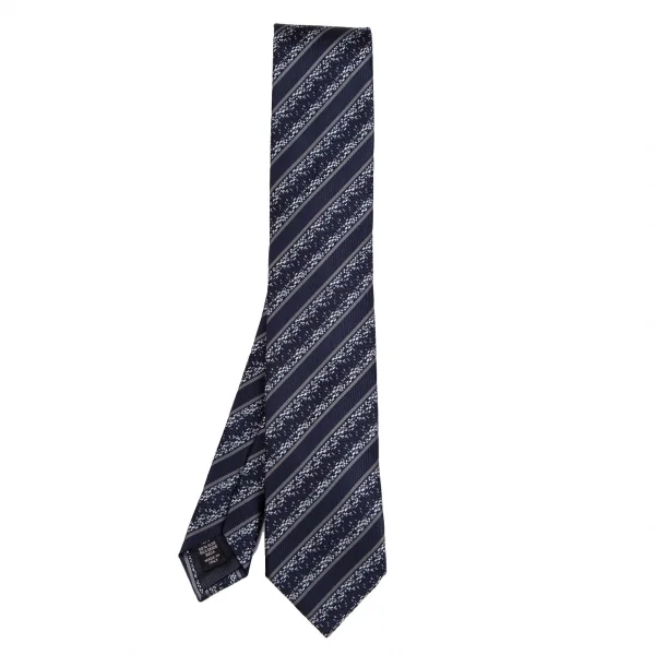 【美品】Ermenegildo Zegna ぜニア　ネクタイ　レジメンタル 美品】エルメネジルドゼニア ネクタイ レジメンタル グリーン