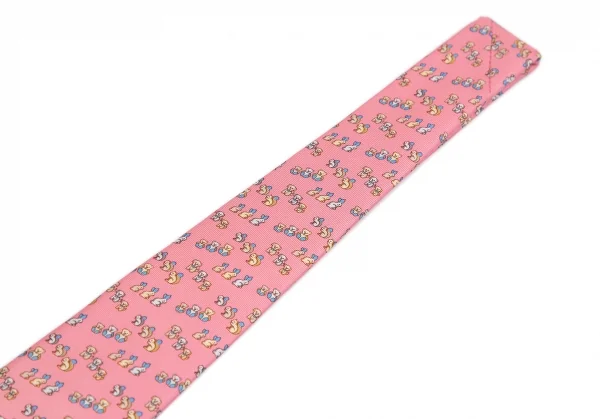 Salvatore Ferragamo Silk animal printed tie K-114299_003