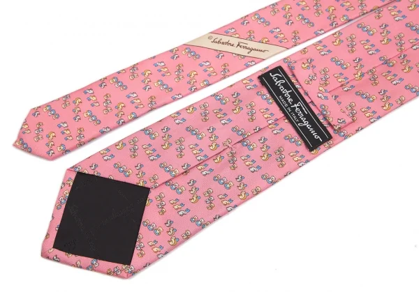 Salvatore Ferragamo Silk animal printed tie K-114299_006