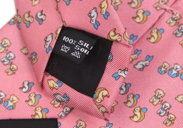 Salvatore Ferragamo Silk animal printed tie K-114299_008