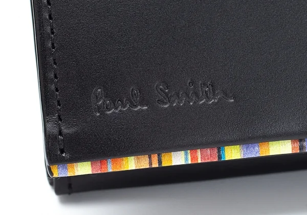 新品★ポールスミス　クロスオーバーストライプ　カードケース ポールスミスPaul Smith クロスオーバーストライプトリムカード
