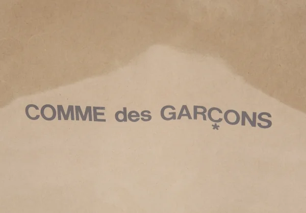 コムデギャルソンCOMME des GARCONS クラフトペーパーPVCコーティングトートバッグ クリアベージュ K-114335_005