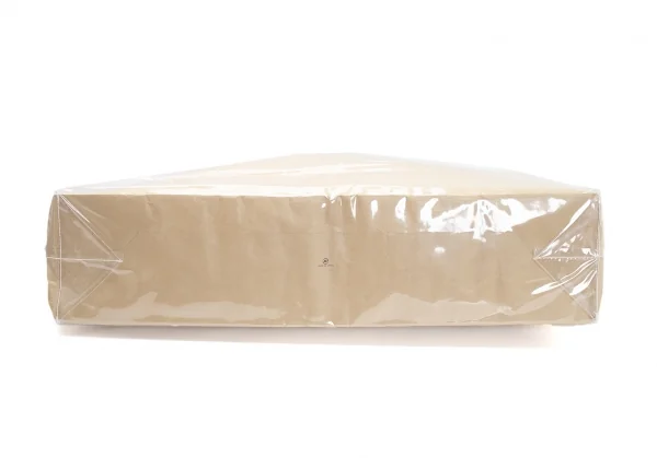 コムデギャルソンCOMME des GARCONS クラフトペーパーPVCコーティングトートバッグ クリアベージュ K-114335_006