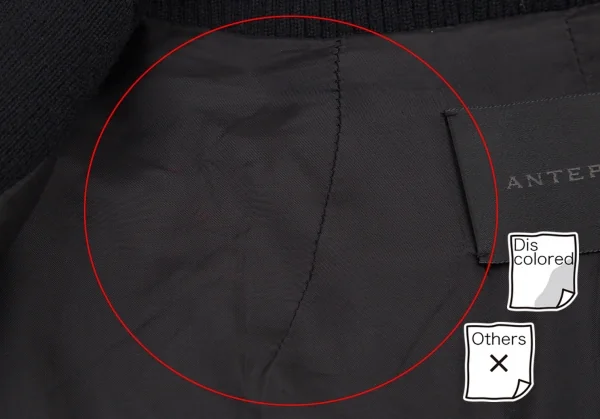 アンテプリマANTEPRIMA グログラントリミングウールノーカラージャケット 黒42 K-114360_013