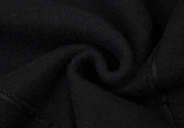 アンテプリマANTEPRIMA グログラントリミングウールノーカラージャケット 黒42 K-114360_018