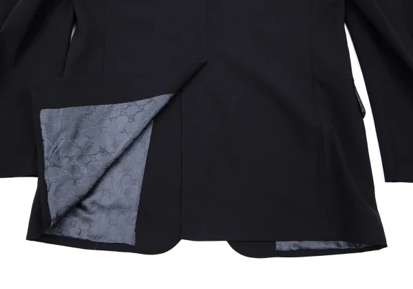 GUCCI Lining GG Monogram Stretch Wool Change Pocket Jacket & Pants K-114379_010