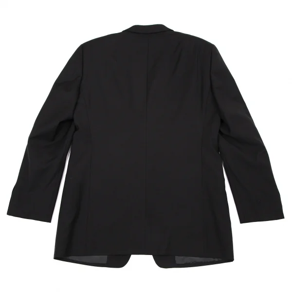 アルマーニコレツィオーニARMANI COLLEZIONI ノッチドラペル2Bセットアップスーツ 黒L位 K-114385_010