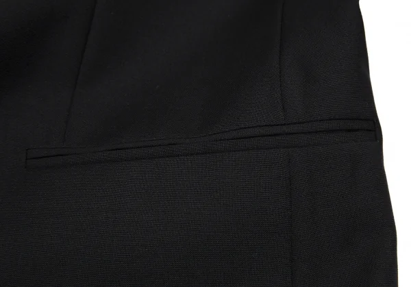 アルマーニコレツィオーニARMANI COLLEZIONI ノッチドラペル2Bセットアップスーツ 黒L位 K-114385_006