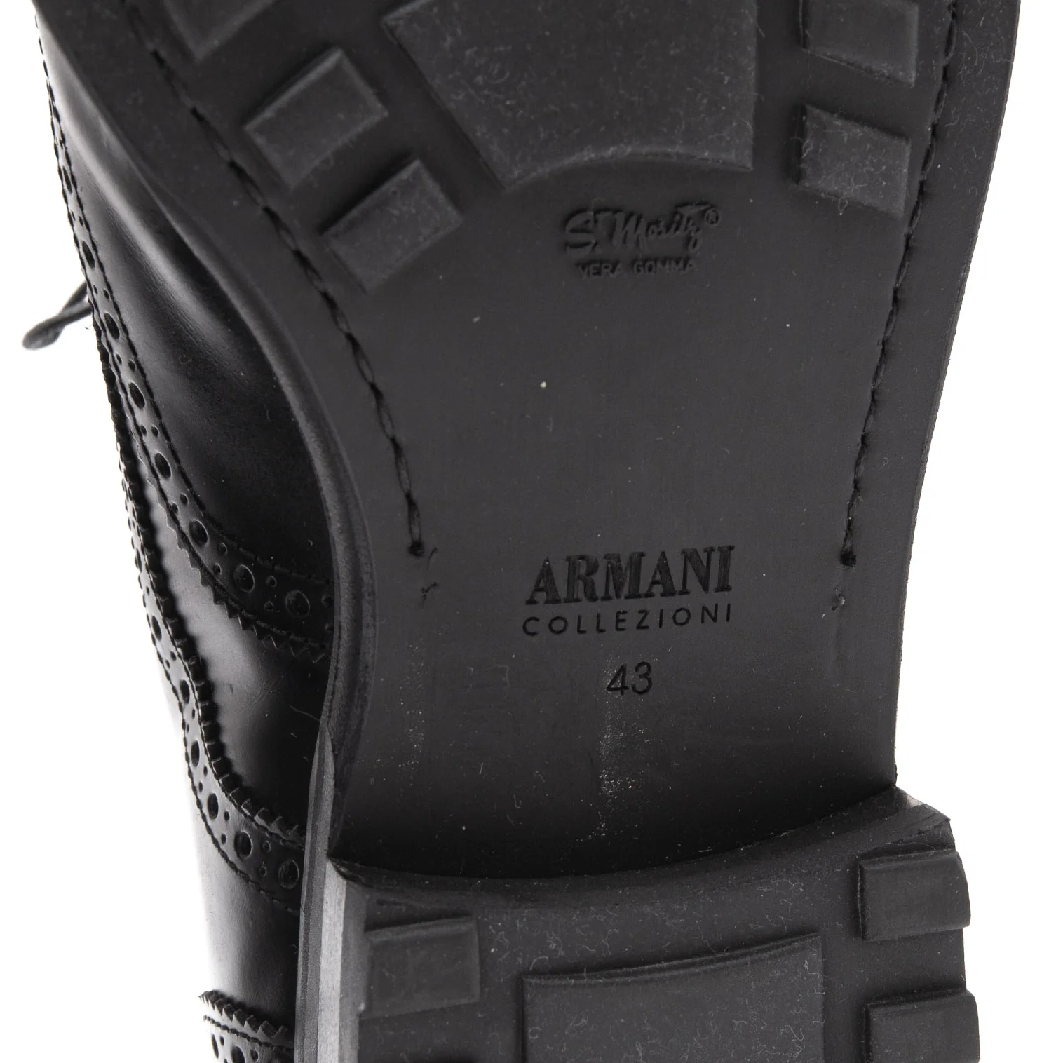 アルマーニコレツィオーニARMANI COLLEZIONI レザーウイング