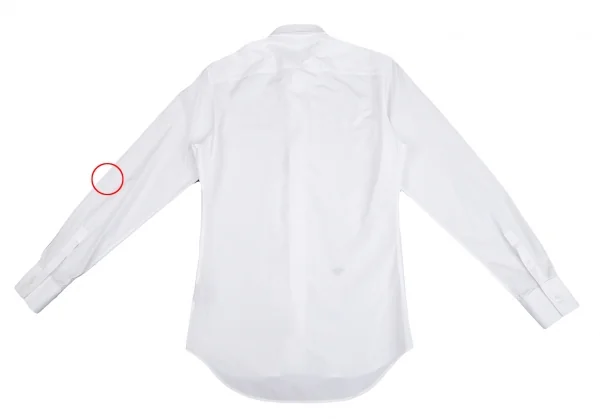 ディオールオムDior homme コットンビー刺繍シャツ 白M位 K-114396_010