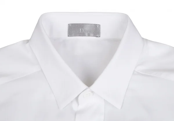 ディオールオムDior homme コットンビー刺繍シャツ 白M位 K-114396_002