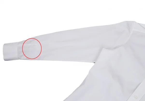 ディオールオムDior homme コットンビー刺繍シャツ 白M位 K-114396_004