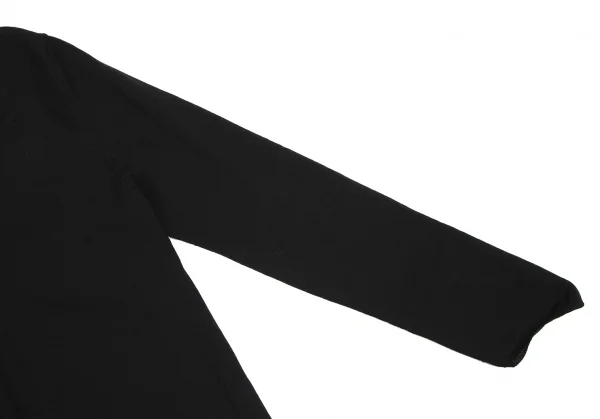 コムデギャルソン オムプリュスCOMME des GARCONS HOMME PLUS ウール斜行ニットカーディガン 黒S K-114401_004