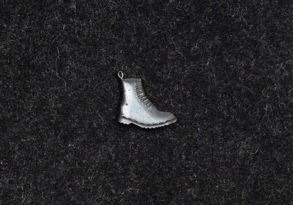 ドクターマーチンDr.Martens レザーポケットサロペットスカート チャコールM K-114419_009
