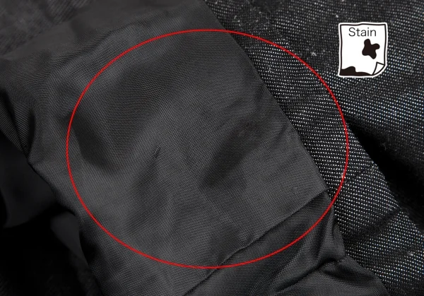 コムコム コムデギャルソンCOMME des GARCONS ポリリネンリボン装飾ノーカラージャケット チャコールXS K-114472_006