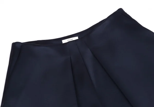セリーヌCELINE トリアセテートポリフロントタックショート