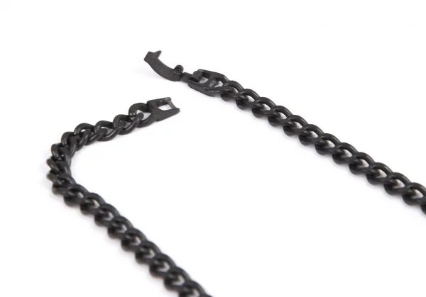 ヨウジヤマモト プールオムYohji Yamamoto POUR HOMME チェーン付きギターICカードケース 黒 K-114512_008
