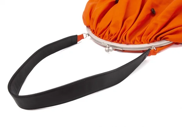 ヨウジヤマモト ファムYohji Yamamoto FEMME がま口2WAYショルダーバッグ オレンジ K-114521_012