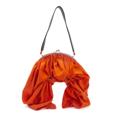 ヨウジヤマモト ファムYohji Yamamoto FEMME がま口2WAYショルダーバッグ