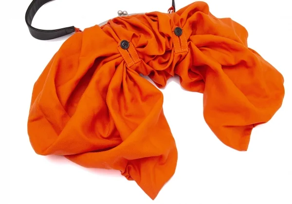 ヨウジヤマモト ファムYohji Yamamoto FEMME がま口2WAYショルダーバッグ オレンジ K-114521_004