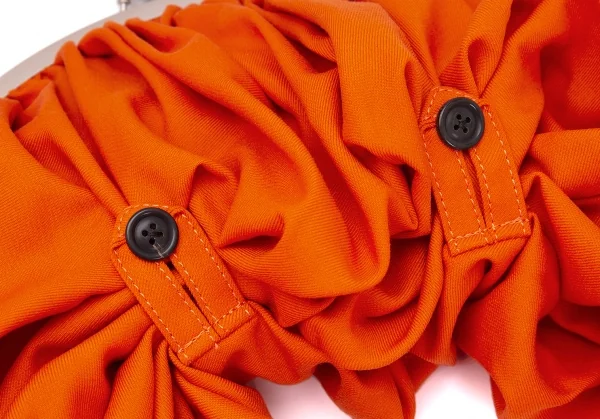 ヨウジヤマモト ファムYohji Yamamoto FEMME がま口2WAYショルダーバッグ オレンジ K-114521_005