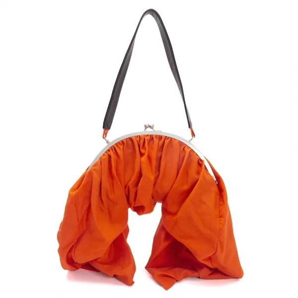 ヨウジヤマモト ファムYohji Yamamoto FEMME がま口2WAYショルダーバッグ オレンジ K-114521_007