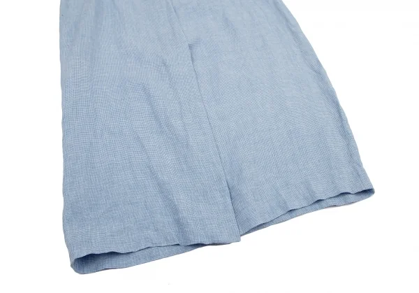 マーガレットハウエルMARGARET HOWELL パピートゥースノースリーブワンピース 水色M位 K-114525_012
