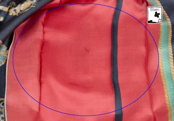 トリココムデギャルソンtricot COMME des GARCONSスカーフ柄インサイドアウト切替ワンショルダースカート 黒マルチM K-114546_010