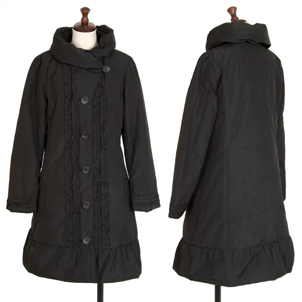 室内試着♤INGEBORG・インゲボルグ 総レース 黒色キルティング