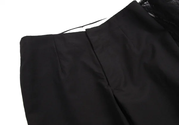 コムデギャルソンCOMME des GARCONSチュール巻きスカートウールパンツ 黒M K-114567_006