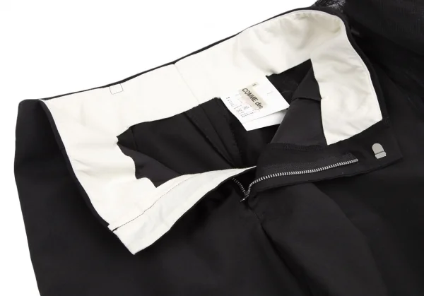 コムデギャルソンCOMME des GARCONSチュール巻きスカートウールパンツ 黒M K-114567_007