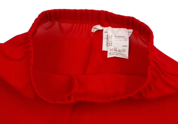 コムデギャルソンCOMME des GARCONS ストレッチテーパードレギンスパンツ 赤M位 K-114568_003