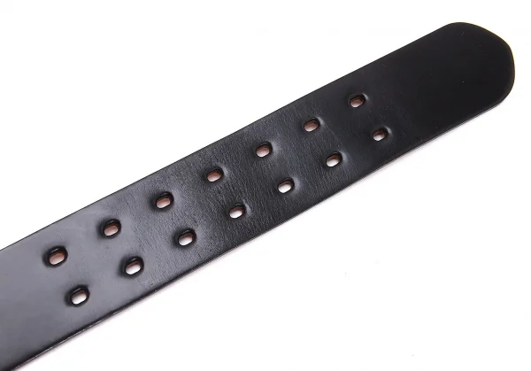 コムデギャルソンCOMME des GARCONS コルセットレザーベルト 黒80 K-114585_003