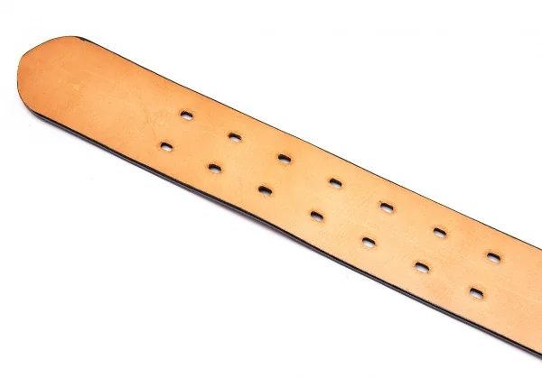 コムデギャルソンCOMME des GARCONS コルセットレザーベルト 黒80 K-114585_007