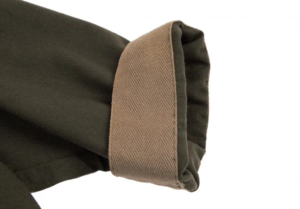 sacai Velor Collar Switching Wool Polo Shirt K-114586_007