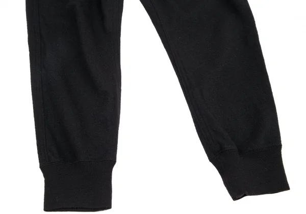 ジュンヤワタナベマン コムデギャルソンJUNYA WATANABE MAN COMME des GARCONS コーデュロイポケットウールニットジョガーパンツ 黒XS K-114591_012