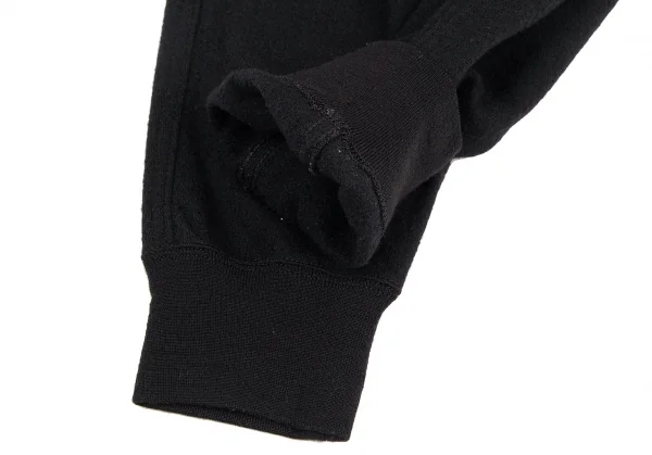 ジュンヤワタナベマン コムデギャルソンJUNYA WATANABE MAN COMME des GARCONS コーデュロイポケットウールニットジョガーパンツ 黒XS K-114591_013