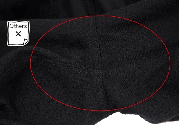 ジュンヤワタナベマン コムデギャルソンJUNYA WATANABE MAN COMME des GARCONS コーデュロイポケットウールニットジョガーパンツ 黒XS K-114591_004