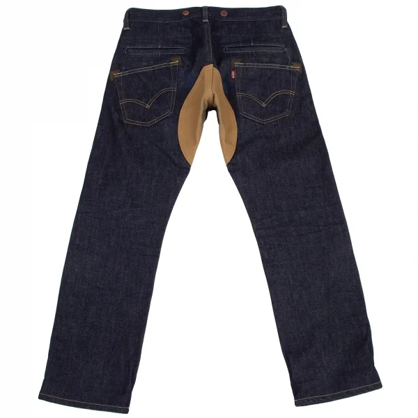 ジュンヤワタナベ マン コムデギャルソン×リーバイスJUNYA WATANABE MAN COMME des GARCONS×Levi's ダック地切替デザイン再構築デニムパンツ インディゴS K-114593_012