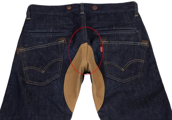 ジュンヤワタナベ マン コムデギャルソン×リーバイスJUNYA WATANABE MAN COMME des GARCONS×Levi's ダック地切替デザイン再構築デニムパンツ インディゴS K-114593_013