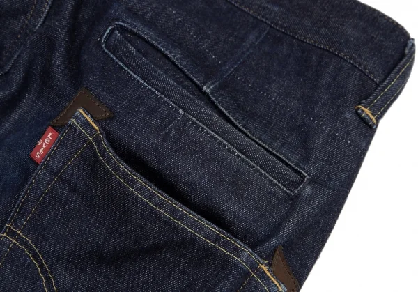 ジュンヤワタナベ マン コムデギャルソン×リーバイスJUNYA WATANABE MAN COMME des GARCONS×Levi's ダック地切替デザイン再構築デニムパンツ インディゴS K-114593_016