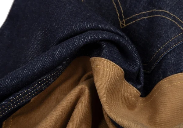 ジュンヤワタナベ マン コムデギャルソン×リーバイスJUNYA WATANABE MAN COMME des GARCONS×Levi's ダック地切替デザイン再構築デニムパンツ インディゴS K-114593_017