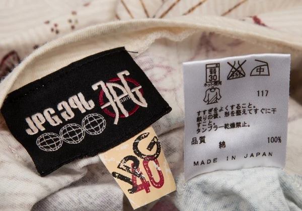 Jean-Paul GAULTIER Tatoo Printed T Shirt K-114611_019