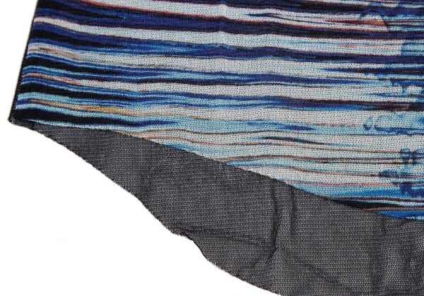 ジャンポールゴルチエ ファムJean Paul GAULTIER FEMME 宗教画プリントパワーネットカットソー 黒40 K-114620_010