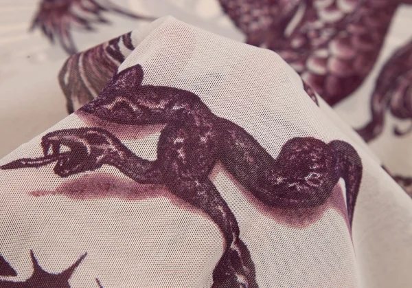 ジャンポールゴルチエ ファムJean Paul GAULTIER FEMME タトゥープリントパワーネットカットソー ベージュ40 K-114621_016