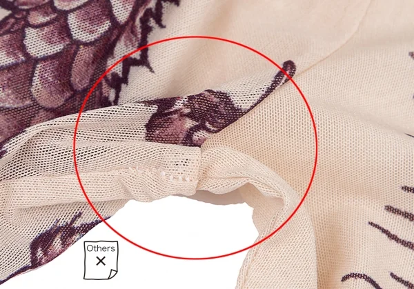 ジャンポールゴルチエ ファムJean Paul GAULTIER FEMME タトゥープリントパワーネットカットソー ベージュ40 K-114621_004